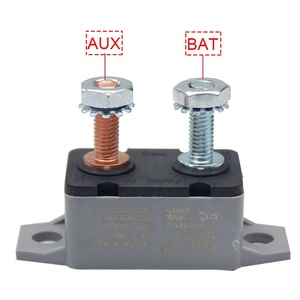 10-50A Amp 12V Cover Dual Battery Fuse <strong>Automatic</strong> Auto <strong>Reset</strong> <strong>Circuit</strong> <strong>Breaker</strong> - Product Image 3