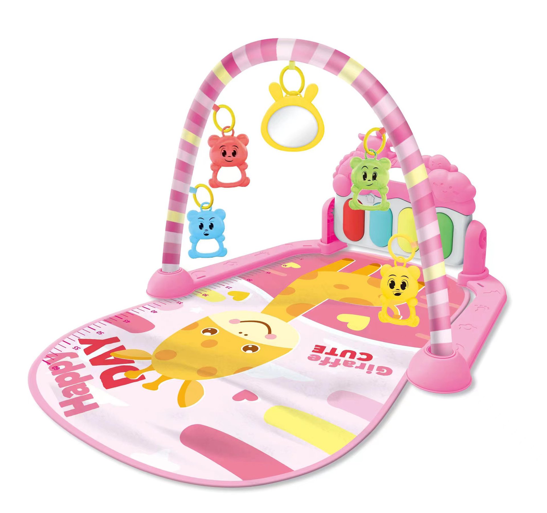 Pink giraffe color box