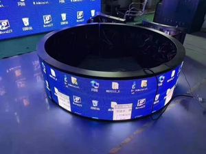 Shenzhen vende moduli morbidi Display a LED flessibile programmabile curvo per interni moduleP4 - Product Image 3