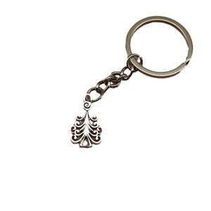 批发树钥匙扣树形状金属钥匙扣合金钥匙扣 - Product Image 5