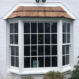 Vidrio aislante templado para ventana de PVC/<span class=keywords><strong>UPVC</strong></span> blanco de una sola pieza hecho en China - Product Image 1