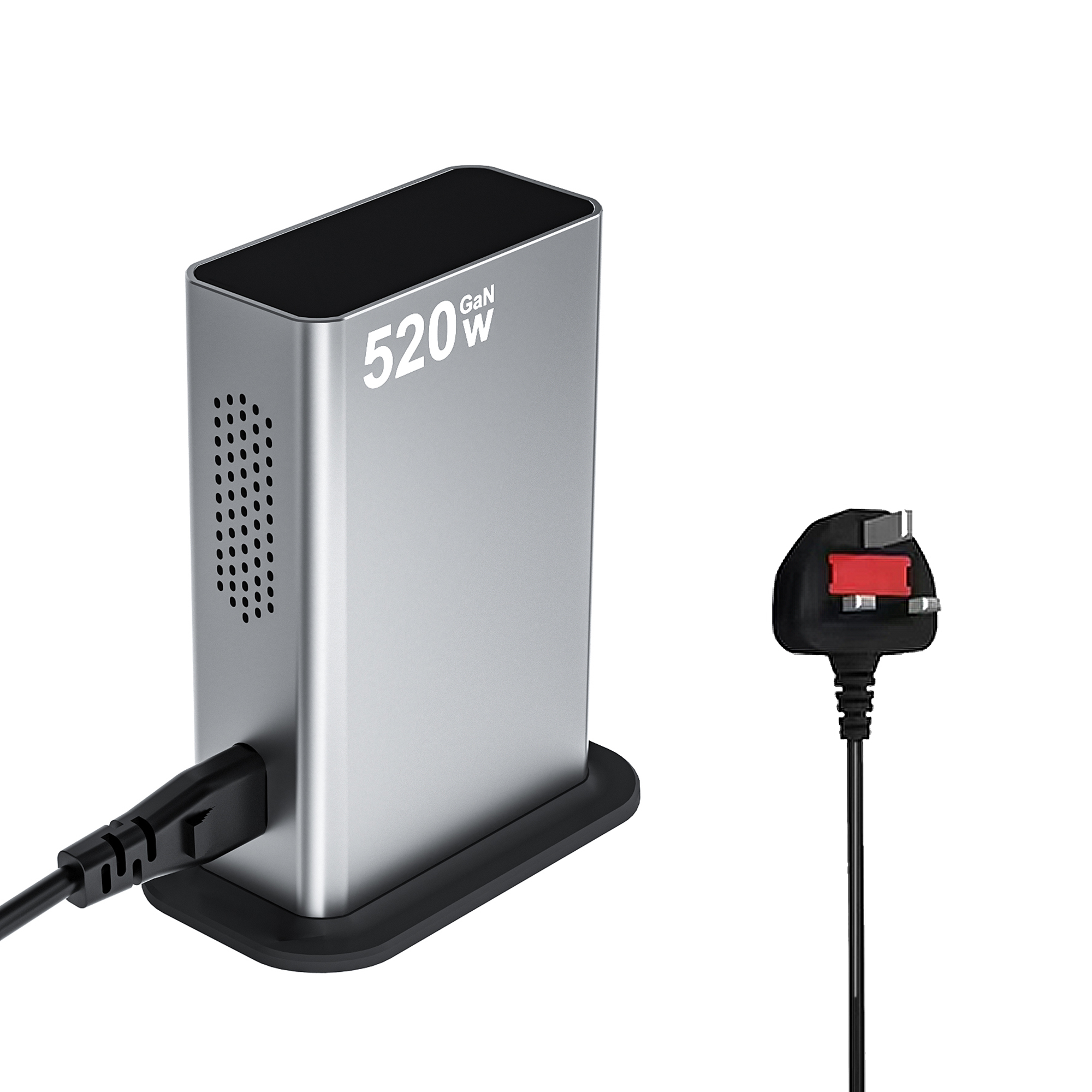Cargador 520W 4C4A Plateado