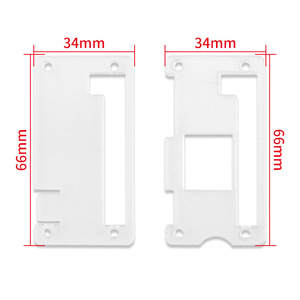 Aismartlink Raspberry Pi zero 2 W custodia in acrilico lampone Pi0 2 W custodia protettiva trasparente con dissipatore di calore - Product Image 3