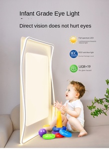 Uzaktan kumanda ile OEM Modern yuvarlak LED tavan ışık çok boyutlu akrilik kapak yatak odası/N oturma odası yeni tasarım - Product Image 5