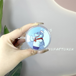 OEM özelleştirilmiş baskı karikatür desen parlak Led yanıp sönen küçük yo yo topu klasik temizle plastik Toys oyuncaklar - Product Image 2