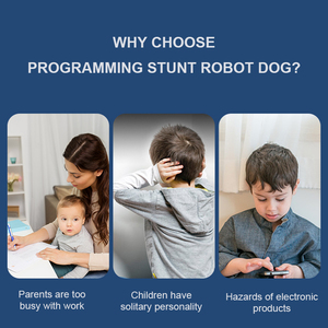 Simpatici K16 di programmazione elettronica per animali domestici Smart RC danza Robot cane Multi-funzione intelligente RC Robot per cani per bambini