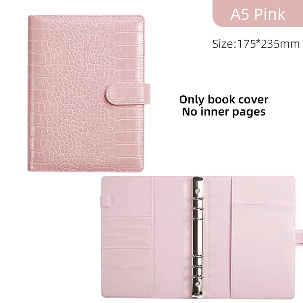 Couverture A5 rose