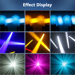 ไฟ3in1 LED ติดศีรษะสำหรับเวทีแต่งงานไฟ LED Rz 400W BSW ลำแสงคมชัดแสงไฟเปลี่ยนแบบ CTO CMY Effect RDM ควบคุมการซูม DMX512 - Product Image 5