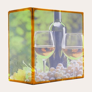制造商6瓶纸板酒盒定制酒瓶托架啤酒盒带插入分隔器 - Product Image 3