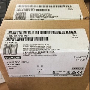 Módulo de entrada analógica Siemens 8 señales múltiples 6ES7331-7KF02-0AB0/OAB - Product Image 1