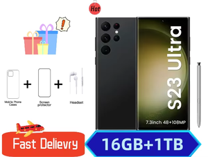 ロック解除クローンS23 S23ウルトラ5G Android 12GB + 512GB携帯電話ヌエボ4K解像度携帯電話LTEセルラー - Product Image 5