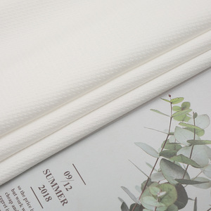 88% POLYESTER T 12% SPANDEX 4 yollu streç örgü kumaş küçük delik ile 170 GSM yumuşak el cilt dostu YOGA spor için sıcak - Product Image 5