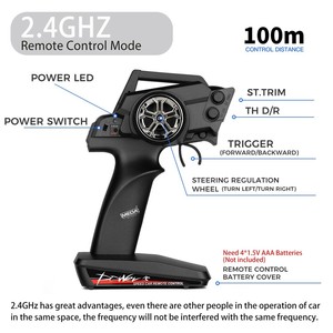 1:14 WLtoys 2,4 г, Электрический высокоскоростной внедорожник - Product Image 5