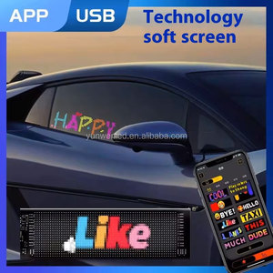 App <strong>Control</strong> <strong>Led</strong> Car Sign Board USB Scrolling <strong>Message</strong> <strong>Led</strong> <strong>Matrix</strong> Panel Light Custom Digital <strong>Display</strong> for Advertising Screen - Product Image 6