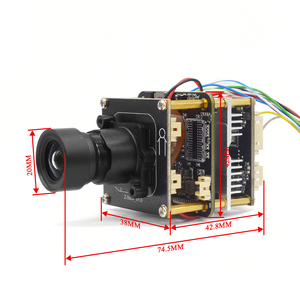 4mp imx664 אולטרה lux starvis ברור מודול מצלמה hdr, 2k רשת IP ו d1 bnc פלט וידאו אנלוגי, rכפית/onvif