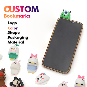 Tùy Chỉnh Kawaii Động Vật Tự Làm Trường Hợp Điện Thoại Nằm Búp Bê Với PVC Trang Trí Phim Hoạt Hình Silicone Điện Thoại Di Động Charms Mini Hình Đồ Chơi - Product Image 4