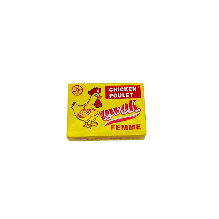 QWOK 10g & 12g & 4g seasoning cube stock cube for healthy cooking with vegetable flavor cube de stock