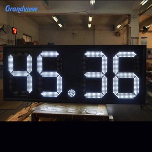 Large <strong>Single</strong> <strong>Digit</strong> 6 Inch <strong>7</strong> <strong>Segment</strong> <strong>Display</strong> Led Red Emitting Color for Gas Petrol Station Led Price Sign - Product Image 1