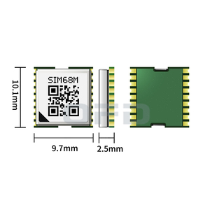 Módulo SIM68M GNSS SIMCom integrado LNA 1PPS AGNSS Módulo GNSS confiable de alto rendimiento SIM68M