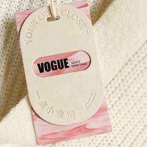 Luxury Fashion <strong>Custom</strong> hang Tags With logo Design Printing Garment Paper hang Tag Embossed Clothing Swing Tag With <strong>String</strong> - Product Image 1