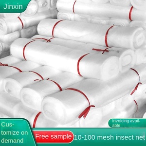 Rete per insetti in plastica HDPE a 10 100 per ortaggi e fiori per serra, sono disponibili opzioni di lunghezza e stampaggio personalizzate