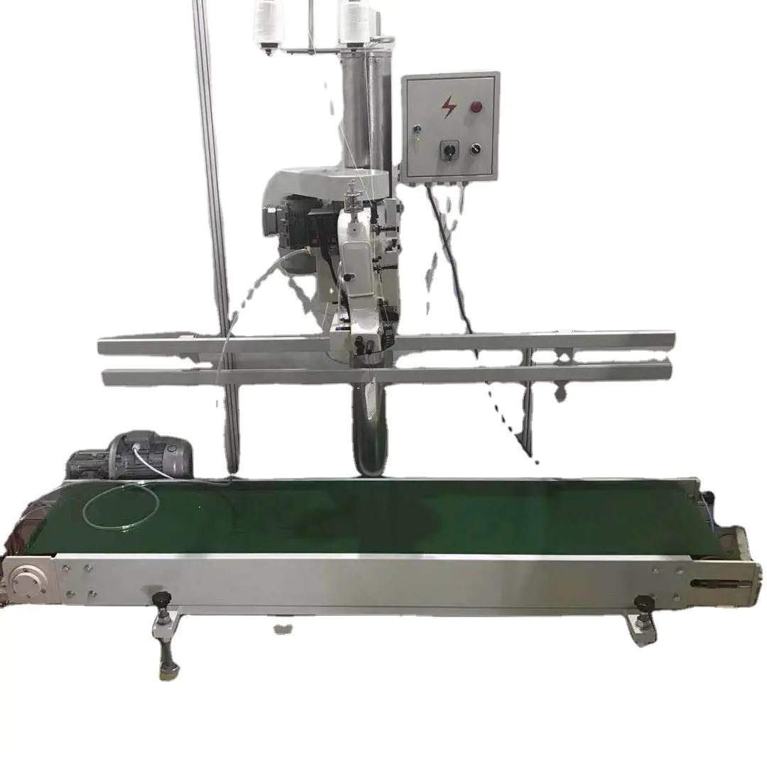 Máquina de costura automática de saco, alta velocidade para grão/malha, máquina de costura mais próximo