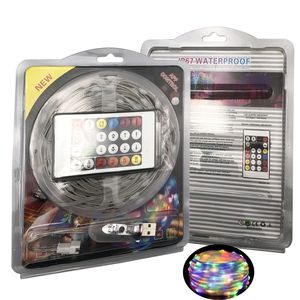 IP65 5M 10M Weihnachts fest Urlaub Outdoor Smartphone APP-Steuerung RGB Farbwechsel LED-Lichterketten - Product Image 6