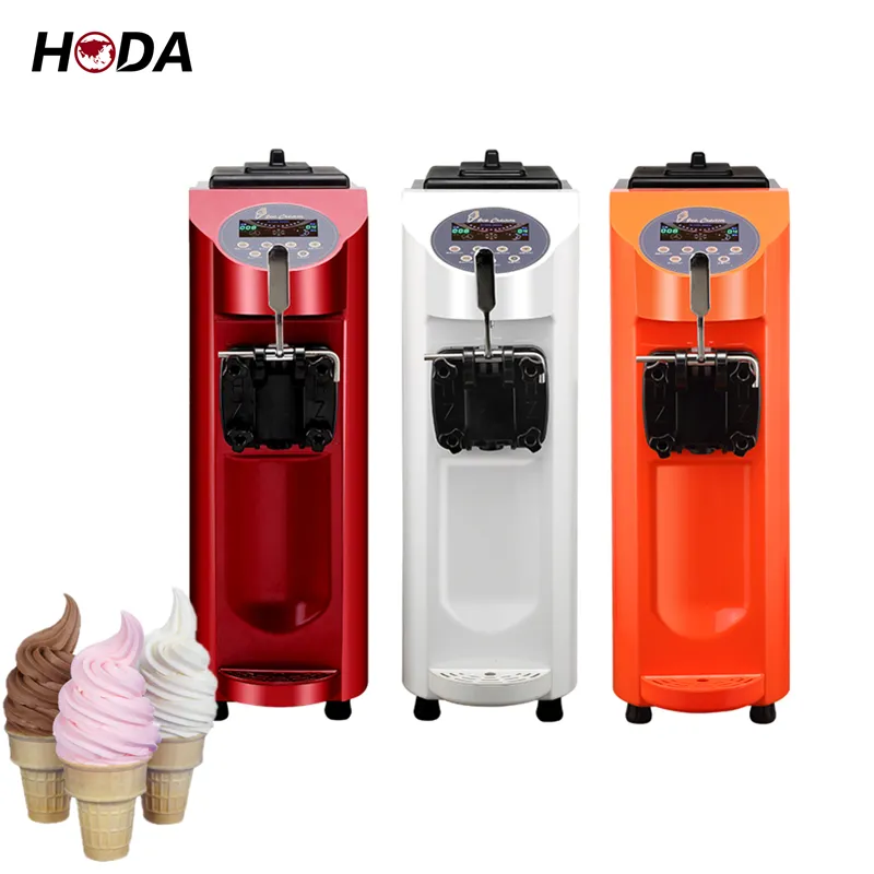 Precio mango de maquina helado suave maquina artesanales helados soft ice cream machine accessori hielo frape ice cream machine