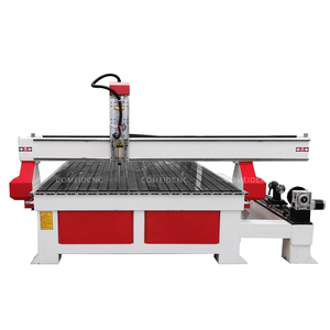 גבוהה באיכות 3D רוטרי <span class=keywords><strong>CNC</strong></span> 4 ציר מכונות עץ רהיטי מכונה