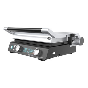 2023 New Smart <strong>Tech</strong> Electric Stainless Steel Contact Grill Multi-Function Digital Screen 19 Pre-set <strong>Programs</strong> for Household Use - Product Image 3