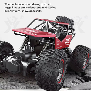 4DRC 4x4 kiti Rc kaya paleti şarj edilebilir radyo elektrikli yüksek hızlı 4wd Off Road araçlar 1/18 uzaktan kumanda arabalar çocuklar için - Product Image 5