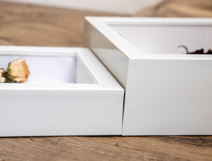 Customized Multi-size Photo Display Cabinet Standing 5x7 9x9 <strong>10x10</strong> 12x12 Resin Shadow <strong>Box</strong> Photo Frame Wholesale with Glass - Product Image 3