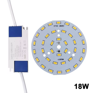 3W-24W SMD5730 ชิปไดโอดเปล่งแสง + เปลือกพลาสติก LED แหล่งจ่ายไฟสําหรับไฟเพดาน LED - Product Image 6