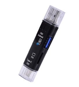 <strong>Type</strong> <strong>C</strong> MicroUSB USB 3 in 1 OTG Card Reader Adapter High-speed Universal OTG TF USB for Computer Extension <strong>Headers</strong> - Product Image 5