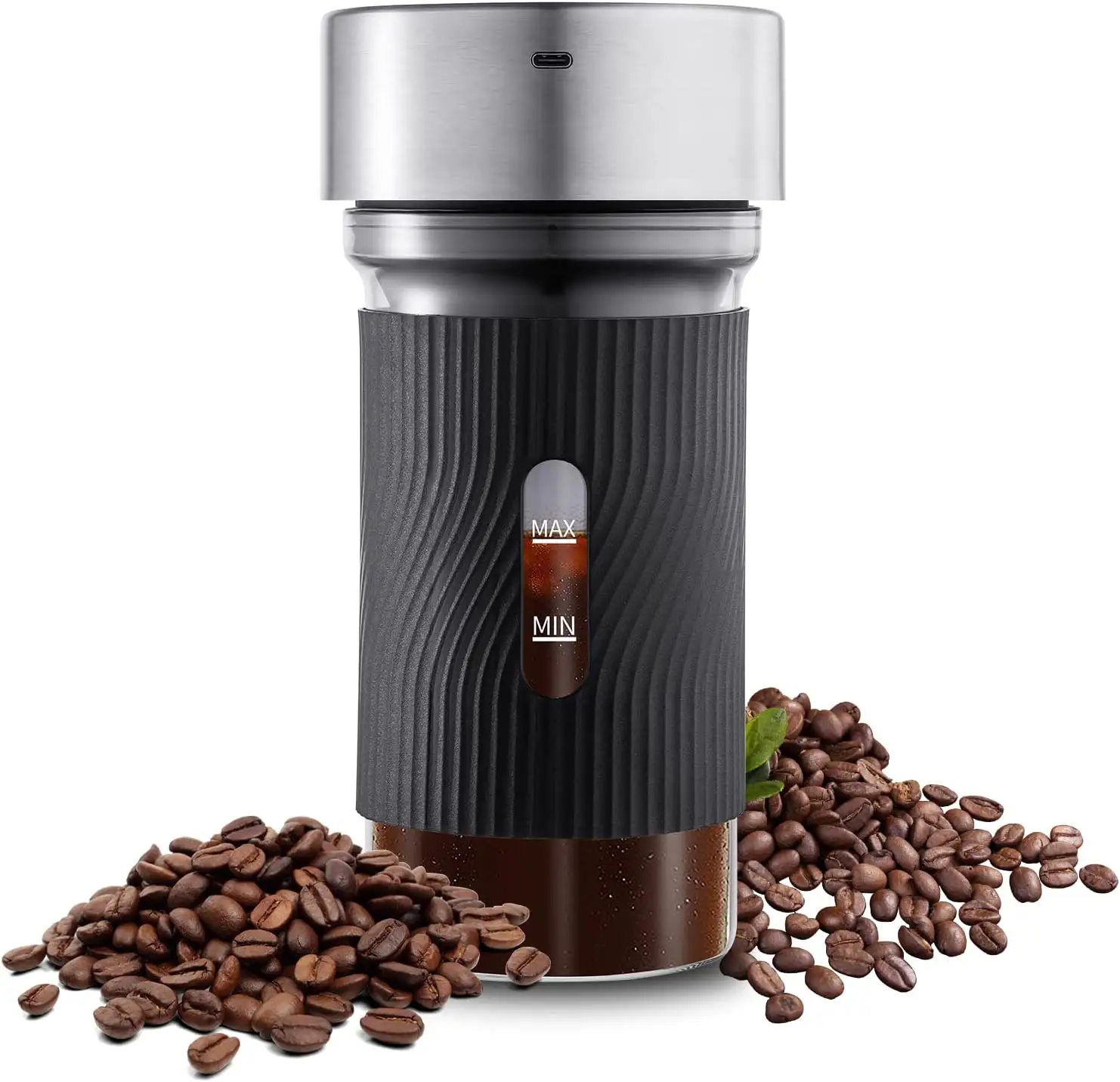 Portable Mini automatic coffee and tea maker for campi portable nitro cold brew heating coffee maker