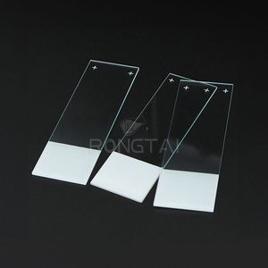 Portaobjetos de microscopio adhesivo de citología de laboratorio RONGTAI Fábrica de portaobjetos de microscopio de adhesión con carga positiva Plus de China - Product Image 3