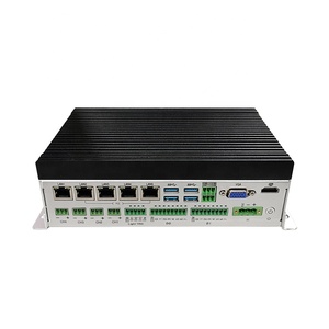 Mini PC Automatización industrial Barebone System Intel 11th gen. Tiger Lake Core CPU Computadora industrial sin ventilador 5 * POE LAN NIS-T994 - Product Image 4