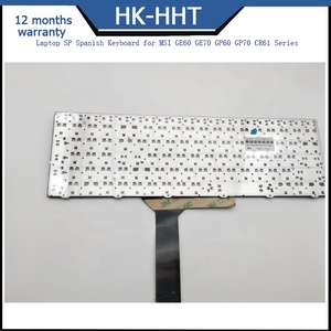 Laptop SP Spanish <strong>Keyboard</strong> for MSI GE60 GE70 GP60 GP70 CR61 Series Teclado <strong>Keyboard</strong> - Product Image 2