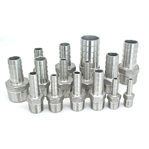 Phụ Kiện Nén Khớp Nối Bằng Thép Không Gỉ Phụ Kiện Giảm Tốc Ss Khớp Nối Ống 1/8 Npt, Khớp Nối Ống Chùa - Product Image 5