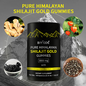 علامة خاصة منخفضة موك ملفوفة بشكل فردي لبان شيلاجيت مع زيت بذور سوداء ذهب لبان شيلاجيت هيمالايا لتعزيز الطاقة - Product Image 2