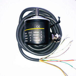 Codificador rotatorio de pulso ZSP3806GL de alta calidad 1024 con codificador óptico de eje de 6mm