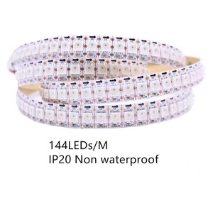 1M Black White PCB 144 <strong>Led</strong>/M <strong>5050</strong> RGB <strong>LED</strong> Strip Light WS2812B WS2812 IC Digital Dream Color Non Waterproof DC <strong>5V</strong> <strong>LED</strong> Strip - Product Image 3