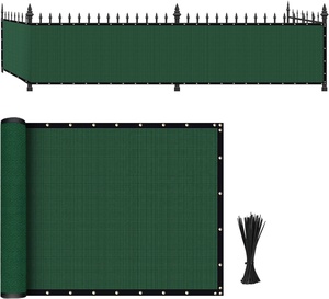 Pantalla de valla de privacidad Hdpe de alta densidad de 6 'x 50', red de protección contra el viento, red cortavientos para balcón - Product Image 4