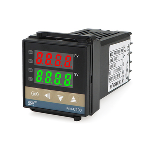 REX-C100 Intelligent PID <strong>Temperature</strong> <strong>Controller</strong> 220V Type <strong>K</strong> or Multiple Input Relay or SSR <strong>Output</strong> Digital Display Thermostats - Product Image 1