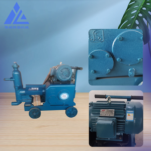 Tunnel Prestressing Concrete <strong>Single</strong> Cylinder Grouting <strong>Pumps</strong> <strong>Plunger</strong> Grout <strong>Injection</strong> Machine Trailer <strong>Pump</strong> for Sale