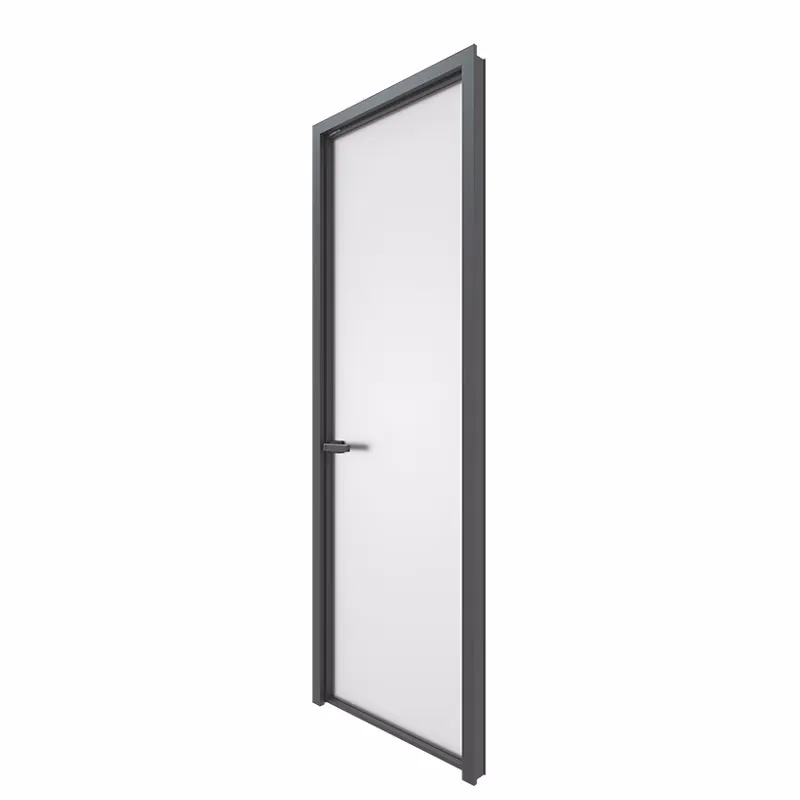 أبواب الحمام مزجج ألومنيوم يستخدم للابواب الضيقة نوع قفل باب الزجاج منزلق زجاج للمنزل