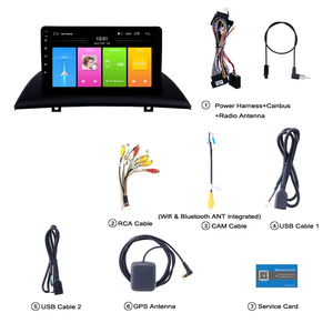 Lettore multimediale navigatore GPS per auto Android 12 da 9 pollici su misura per modelli 2004-2012x3 E83 2.0i 2.5i 2.5si 3.0i 3.0si 2.0d 3.0d - Product Image 6