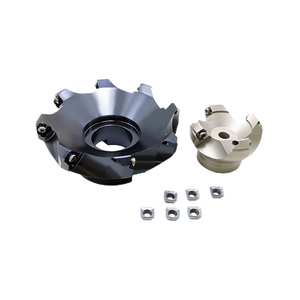 High Precision CNC Series <strong>KM</strong> End Face Mill Tool <strong>Cutter</strong> Carbide Inserts Flat Milling <strong>Cutter</strong> - Product Image 3