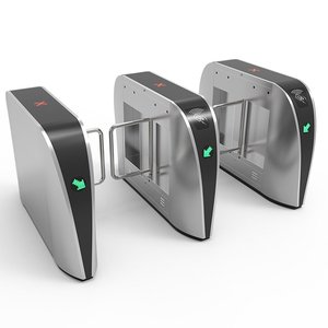 Hochs icherheit 304 Edelstahl Voll automatische RFID-Karte Gesichts erkennung Zugangs kontroll system Drehkreuz für Büro - Product Image 3