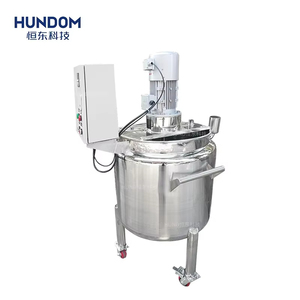 HUNDOM Batch Dispersion <strong>Mixer</strong> Machine Stainless Steel Juice Mixing Tank With Dispenser Propeller <strong>Disk</strong> for Pigment